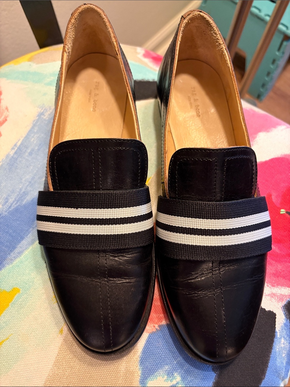 Rag & Bone black loafers